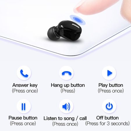 X9-Wireless-Headphones-Bluetooth-5-0-Earphones-With-Mic-Single-in-Ear-Sports-Waterproof-TWS-Earbuds-1